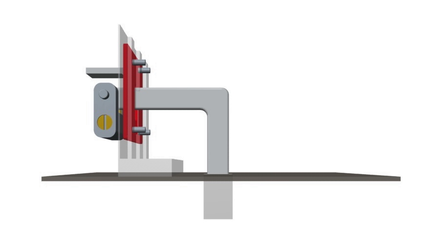 Ellelock ha il sistema di ancoraggio al suolo nella parte interna del basculante